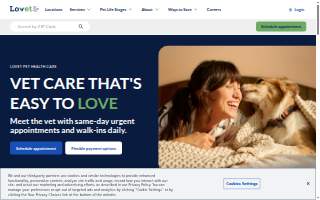 Lovet Pet Health Care - Breton website