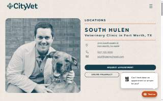 CityVet | South Hulen website