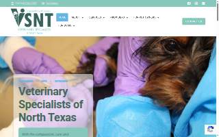 Veterinary Specialists of North Texas website