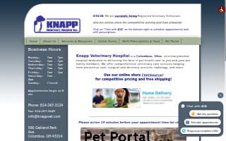 Knapp Veterinary Hospital Inc website