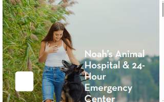 Noah's Animal Hospital & 24 HR Emergency Center website