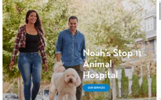 Noah's Stop 11 Animal Hospital website