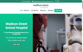 Madison Street Animal Hospital website