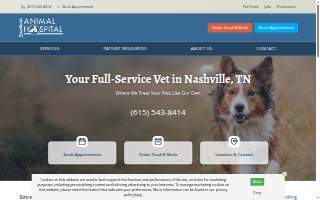 Southside Animal Hospital website