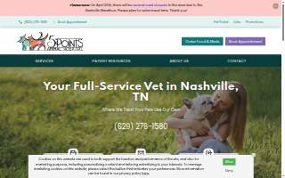 5 Points Animal Hospital website