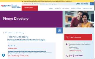 Kimball Medical Center Comm Otrch website
