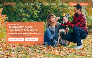 Southwest Animal Hospital website