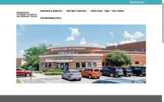 Metropolitan Veterinary Specialists and Emergency Service website