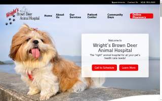 Brown Deer Animal Hospital LLC website