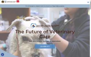 Southern Arizona Veterinary Specialty and Emergency Center website
