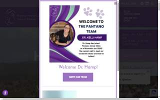 Pantano Animal Clinic website