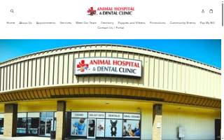 Animal Hospital & Dental Clinic website