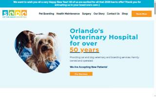 SODO Veterinary Hospital website