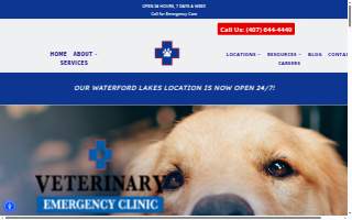 Veterinary Emergency Clinic of Central Florida | Orlando website