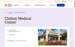 Chilton Medical Center website