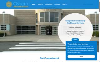Osborn Family Health Center website