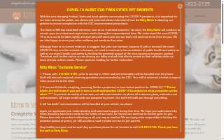 Kitty Klinic website