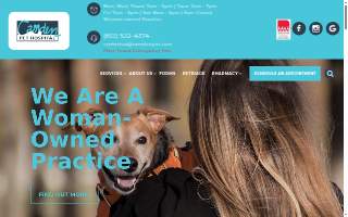 Camden Pet Hospital website