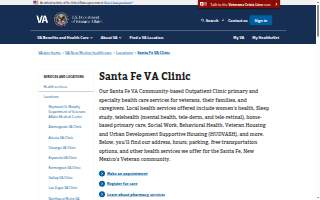 Santa Fe Clinic VA Clinic website