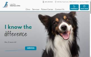 Lake City Veterinary Clinic of Salt Lake City website