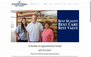 Wasatch Springs Animal Hospital website