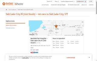 Banfield Pet Hospital of Salt Lake City website