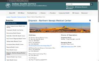 Northern Navajo Medical Center website