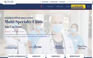 Century Medical & Dental Center website