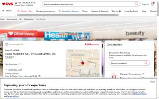 CVS website