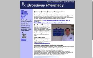 Broadway Pharmacy website