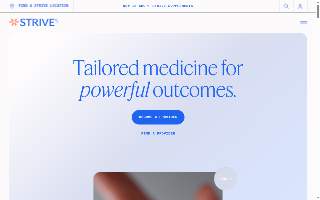 Strive Compounding Pharmacy of San Antonio website