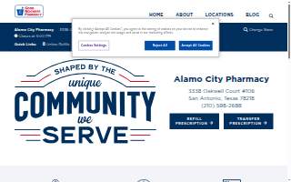 Alamo City Pharmacy website