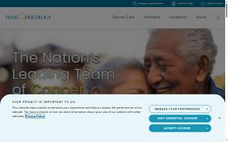 Texas Oncology Pharmacy Services website