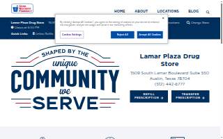Lamar Plaza Drug Store website