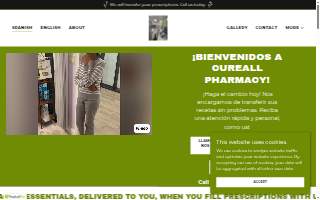 Cureall Pharmacy corp website