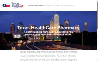 Texas Health Care Pharmacy website