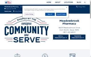 Meadowbrook Pharmacy website