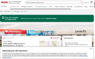 CVS Pharmacy website