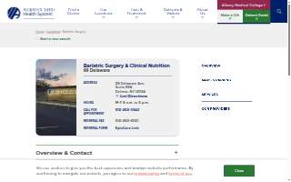 Albany Medical Center of Delmar website