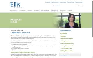 Ellis Internal Medicine website