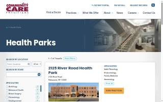 Capital Region Health Park website