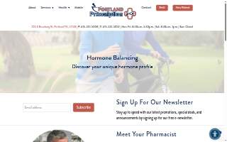 Portland Prescription Shop website