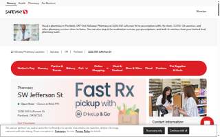 Safeway Pharmacy of Portland website