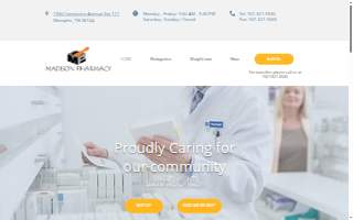 Madison Pharmacy website