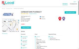 Germantown Pharmacy website