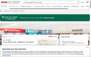 CVS of Memphis website