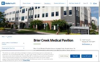 Brier Creek Medical Pavilion website