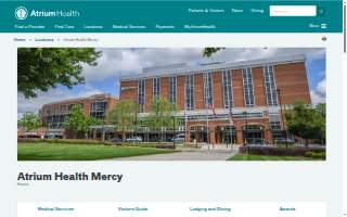 atrium mercy hospital website
