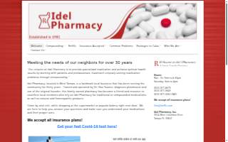 Idel Pharmacy Inc website