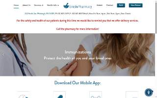 Lincoln Pharmacy website